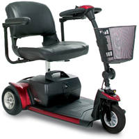 Pride Elite Traveller Plus 3 Heavy Duty Mobility Scooter
