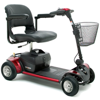 Pride Elite Traveller Plus 4 Heavy Duty Mobility Scooter